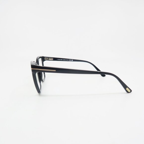Tom Ford TF 5641-B 001 53mm Black Butterfly, New, Cat Eye Sun Clip On Glasses. - Picture 9 of 11